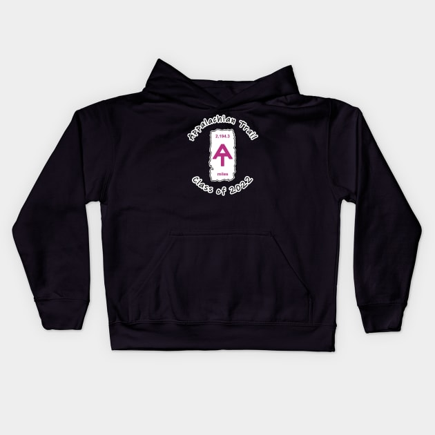 Appalachian Trail Class of 2022 Kids Hoodie by Deedy Studio